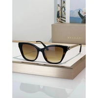 BVLGARI Serpenti Forever Black Cat Eye Sunglasses ✨