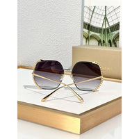 BVLGARI Serpenti Viper geometric metal 40004U Sunglasses ✨