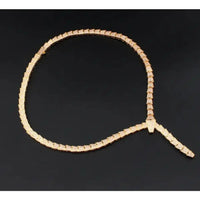BVLGARI SERPENTI VIPER NECKLACE 18K Gold Plated Women's Jewelry GOLD-ROSE-WHITE  ✨