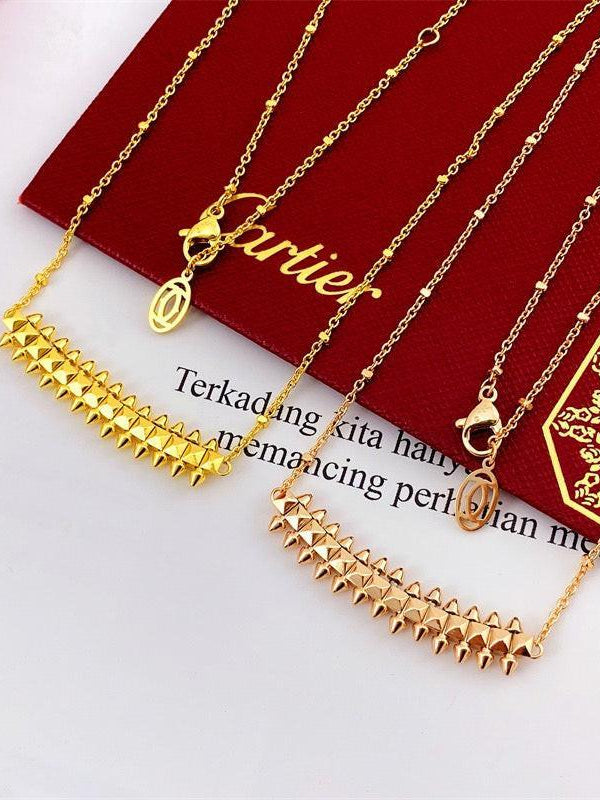 Cartier 18K Gold Plated CLASH DE MODEL Necklace✨