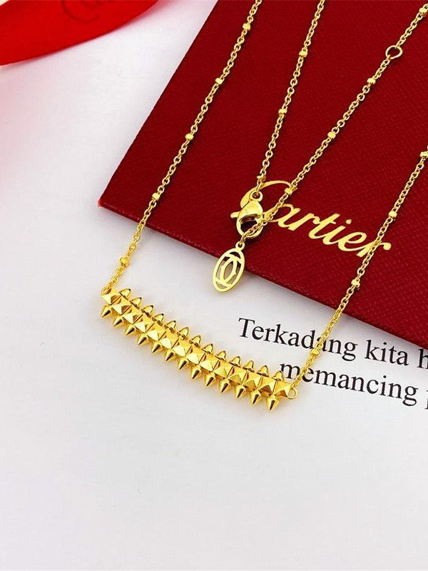 Cartier 18K Gold Plated CLASH DE MODEL Necklace✨