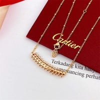 Cartier 18K Gold Plated CLASH DE MODEL Necklace✨