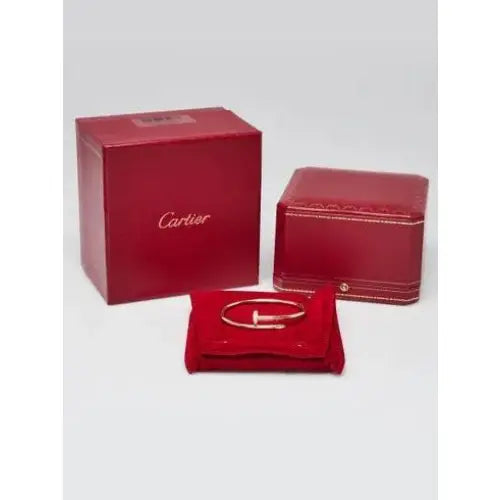 Cartier 18K Gold Plated Jewelry Juste Un Clou Bracelet yellow rose silver ✨