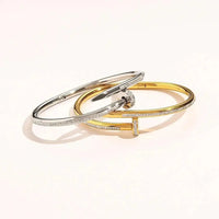 Cartier 18K Gold Plated Jewelry Juste Un Clou Bracelet yellow rose silver ✨