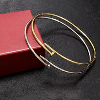 Cartier 18K Gold Plated JUSTE UN CLOU Necklace with diamonds✨