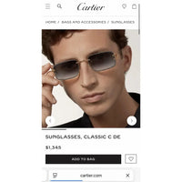 Cartier CLASSIC C DE CARTIER MOTIF CT0799 Sunglasses-Photochromic Glasses 🐆