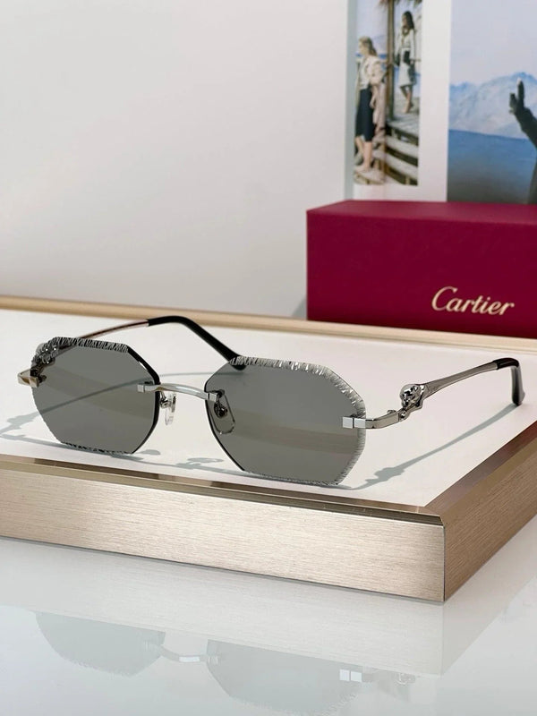 Cartier CLASSIC C DE CARTIER MOTIF Panthere CT0828 S Sunglasses 🐆