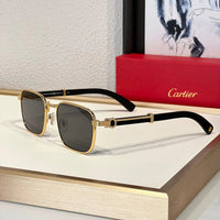 Cartier CT 0363S-NV Horn (Gold/Black) / Wood (Gold/Red) $3495 ✨