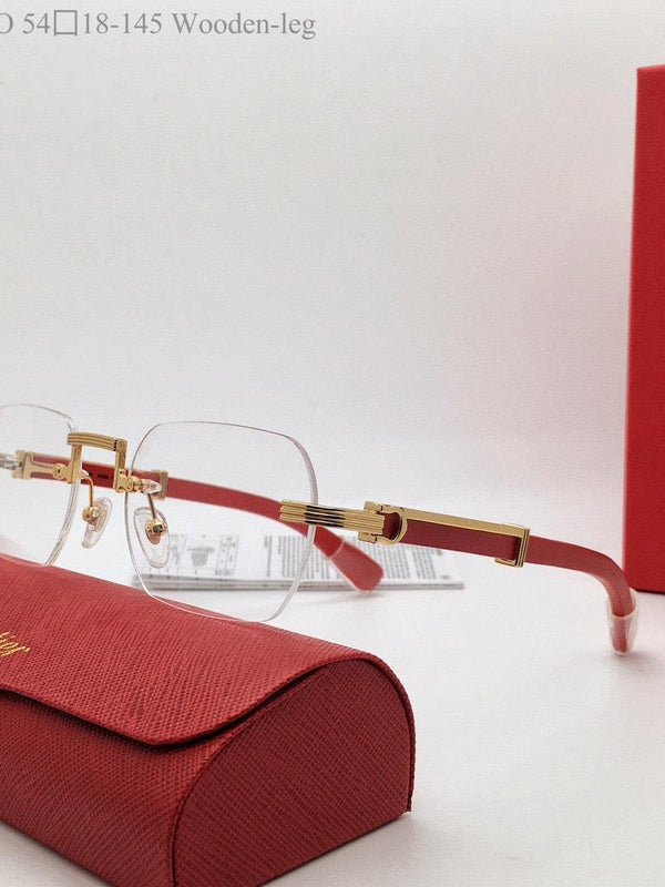 Cartier CT 0377O-NVt Optical Wooden frame 53-21-145  $2945 ✨