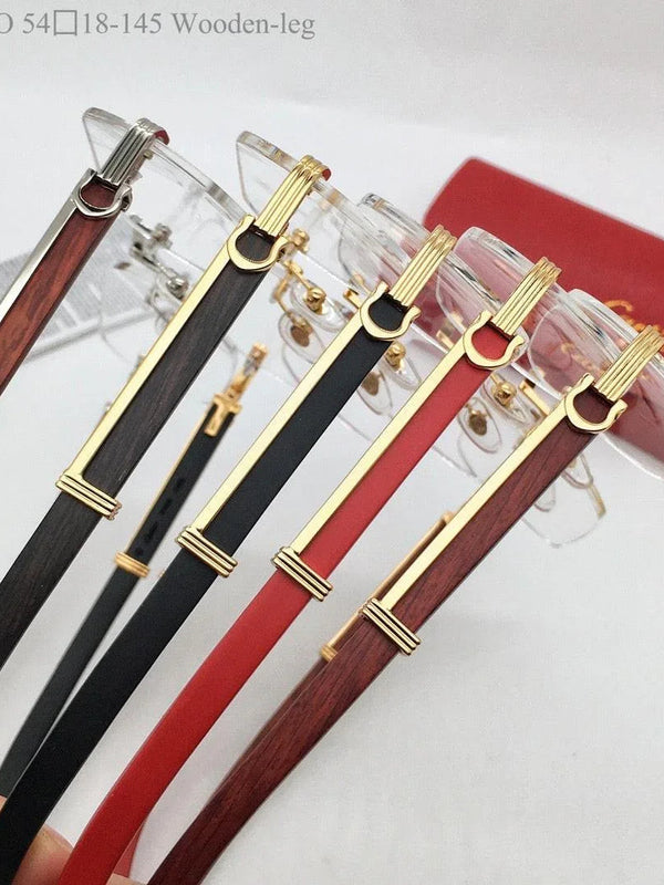 Cartier CT 0377O-NVt Optical Wooden frame 53-21-145  $2945 ✨
