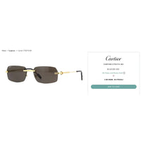 Cartier CT0271 S Unisex Sunglasses 🐆 - NEW $1600 retail price