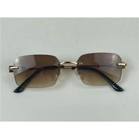CARTIER  CT0290  Gold-Silver Men's Sunglasses 👑