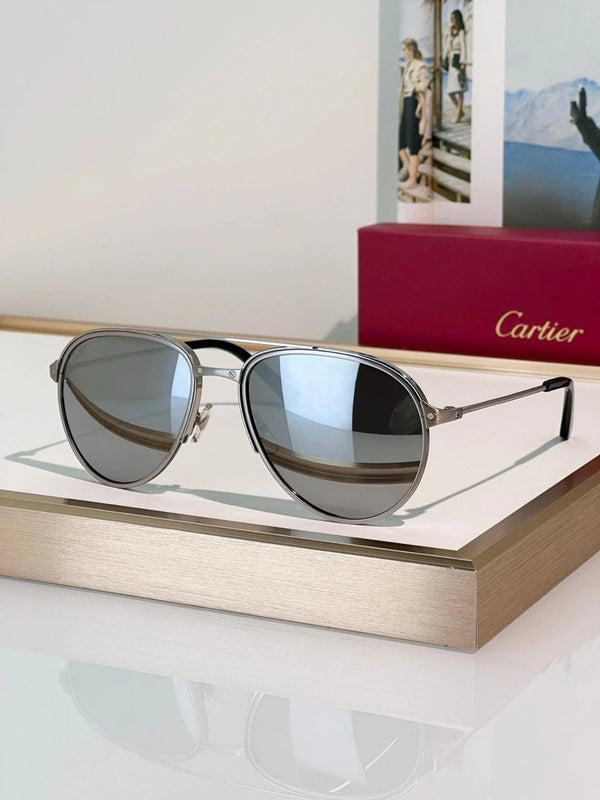 Cartier CT0325S Santos Collection  CT0325 -007 Sunglasses 🐆