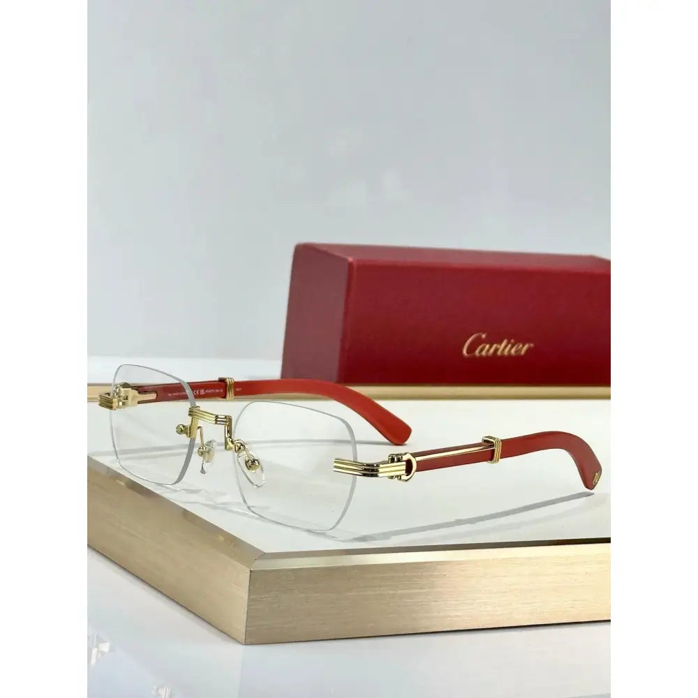 Cartier Premiere  CT0377O Sunglasses-As Seen On Bad Bunny 🐆