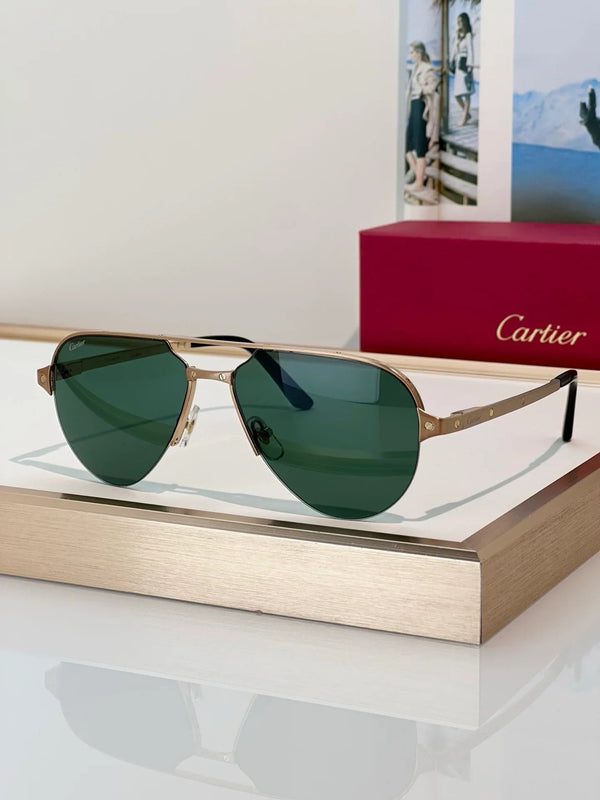 Cartier CT0386S 003 Sunglasses Men's $1295  ✨