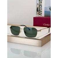 Cartier CT0445O 001 Première de Cartier Rectangle Shape Sunglasses NEW 🐆