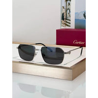 Cartier CT0445O 001 Première de Cartier Rectangle Shape Sunglasses NEW 🐆