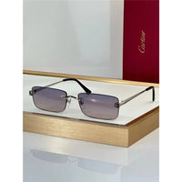 '- Cartier CT0598S 001 Première de Cartier Rectangle Shape Sunglasses NEW 🐆