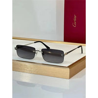 '- Cartier CT0598S 001 Première de Cartier Rectangle Shape Sunglasses NEW 🐆
