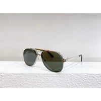CARTIER Double Frame Aviator CAA 0635S Men's Sunglasses ✨