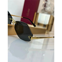 Cartier Eyewear Tiger Head Panthere CT0433S 001 Sunglasses  🐆