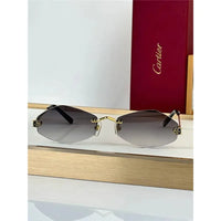 Cartier Eyewear Tiger Head Panthere CT0433S 001 Sunglasses  🐆