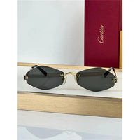 Cartier Eyewear Tiger Head Panthere CT0433S 001 Sunglasses  🐆