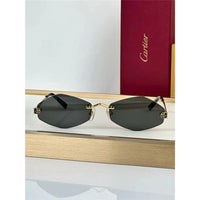 Cartier Eyewear Tiger Head Panthere CT0433S 001 Sunglasses  🐆