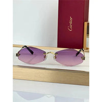 Cartier Eyewear Tiger Head Panthere CT0433S 001 Sunglasses  🐆
