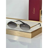 Cartier Eyewear Tiger Head Panthere CT0433S 001 Sunglasses  🐆