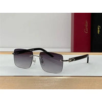 CARTIER Lens Buffalo Horn 60MM-140MM Men's Sunglasses CT 0031RS 001 ✨