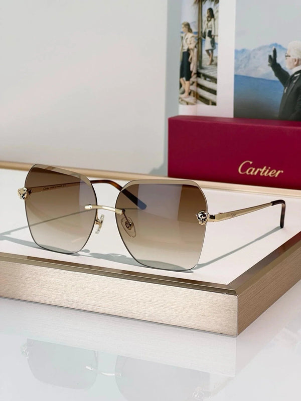 Cartier Panthere CT0147S 004 Sunglasses 🐆