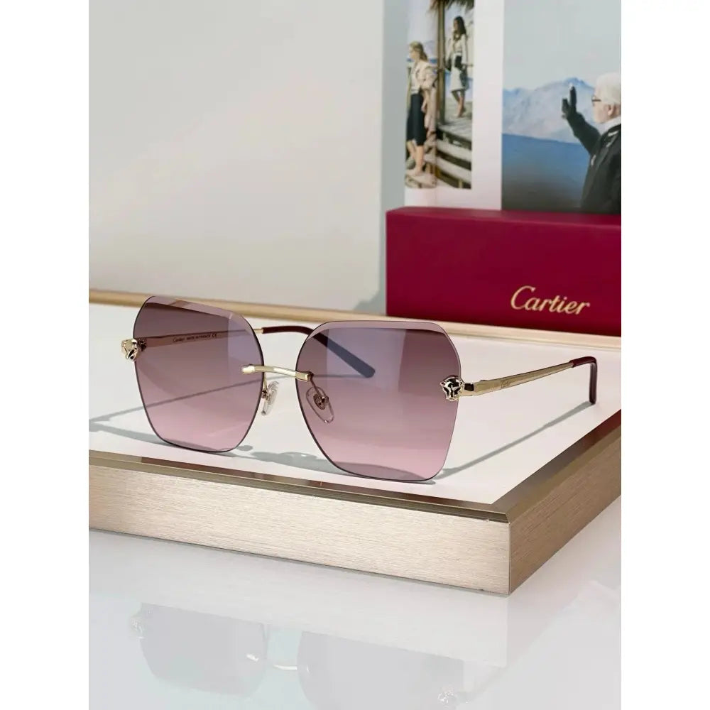 Cartier Panthere CT0147S 004 Sunglasses 🐆