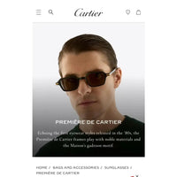 Cartier PREMIÈRE DE CARTIER CT539S Sunglasses-Photochromic Glasses 🐆