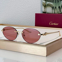 Cartier PREMIÈRE Panthère Classic 58MM Oval Photochromic Sunglasses 🐆
