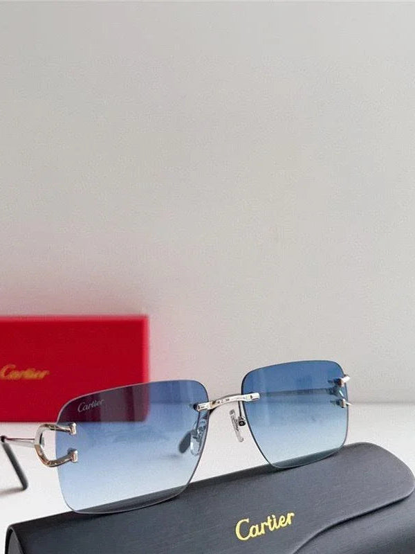 Cartier SIGNATURE C DE Style Sunglasses 57mm 14 lens Color✨