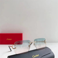 Cartier SIGNATURE C DE Style Sunglasses 57mm 14 lens Color✨