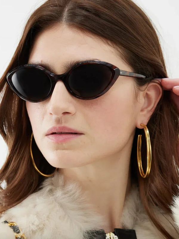 CELINE Eyewear Cat-eye tortoiseshell-acetate S264 CL 40264U Sunglasses ✨