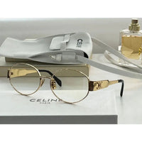 CELINE ovals Triomphe Metal 01 CL40235U 30N Sunglasses ✨
