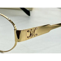 CELINE ovals Triomphe Metal 01 CL40235U 30N Sunglasses ✨
