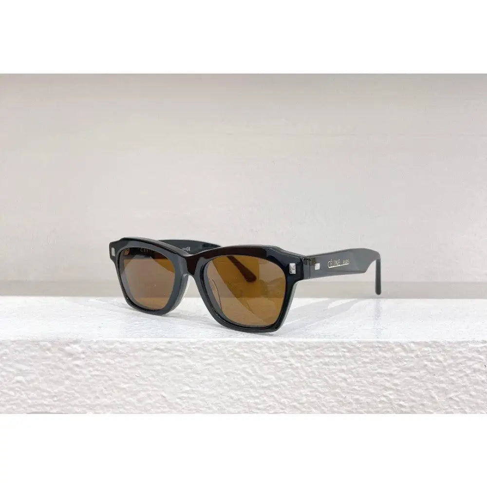 CELINE Rectangular Cat Eye Sunglasses CL40058I Black Women's Sunglasses ✨