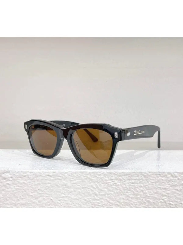 CELINE Rectangular Cat Eye Sunglasses CL40058I Black Women's Sunglasses ✨