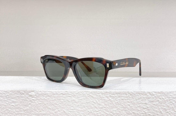 CELINE Rectangular Cat Eye Sunglasses CL40058I Black Women's Sunglasses ✨