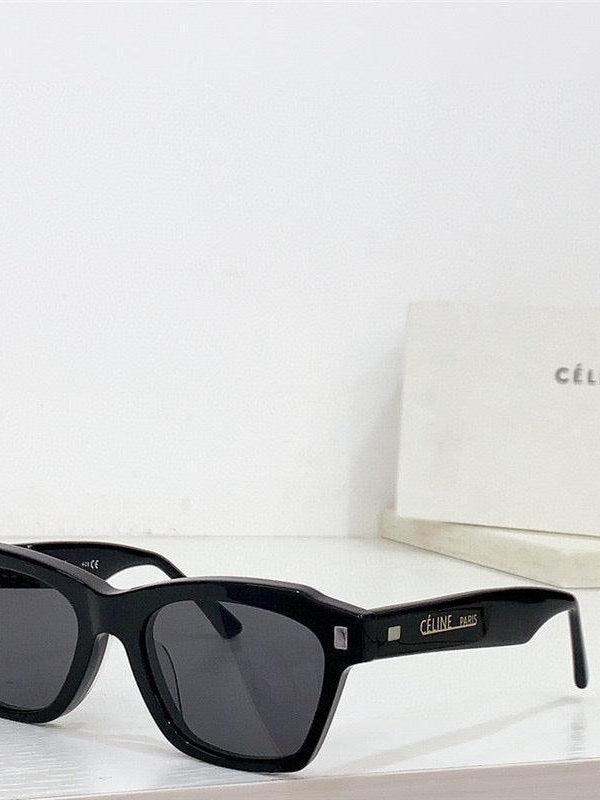 CELINE Rectangular Cat Eye Sunglasses CL40058I Women's Acetate ✨