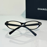 CHANEL 3099 Eyeglasses Camellia CC logo cateye frame Eyewear 🖤