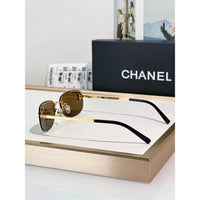 CHANEL 4099 Tint CC Logo Sunglasses  🖤