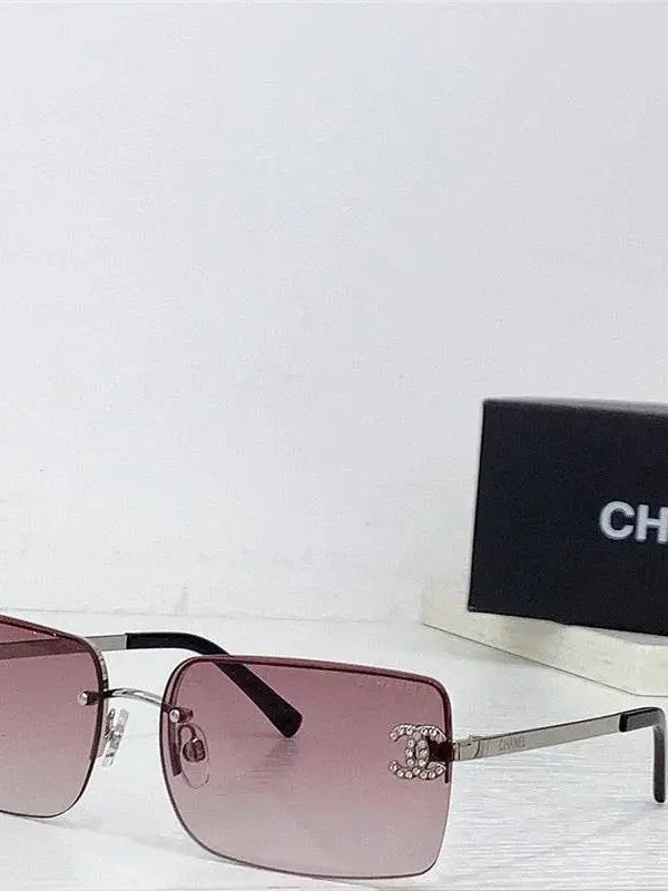 Chanel 4104B/C1247E Women's Metal Frame Sunglasses ✨