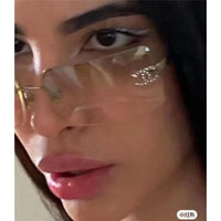 Chanel 4104B/C1247E Women's Metal Frame Sunglasses ✨
