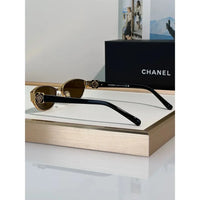 CHANEL 4166 Camellia Rectangle Sunglasses Eyewear  🖤