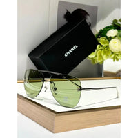 CHANEL 4285T  Aviator Pilot Women's Titanium Sunglasses  ✨$910